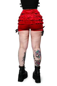 Red Velvet Rosemary Bloomer Shorts