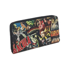 Load image into Gallery viewer, Universal Movie Monsters Clutch Wallet
