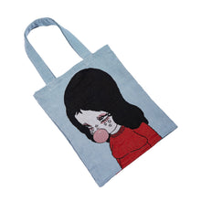 Load image into Gallery viewer, Chicle Woven Tote Bag
