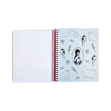 Load image into Gallery viewer, Love Cats Blanco Spiral Notebook
