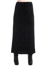 Load image into Gallery viewer, Lamplighter Velvet Burnout Maxi Slip Skirt
