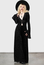 Load image into Gallery viewer, Woes Night Velvet Burnout Duster
