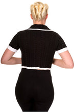 Load image into Gallery viewer, Black Annabelle Bolero Cardigan
