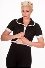 Load image into Gallery viewer, Black Annabelle Bolero Cardigan
