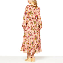 Load image into Gallery viewer, Antique Rose Softness Floral Maxi Dress
