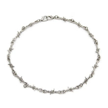 Load image into Gallery viewer, Punky Barbed Wire Chain Necklace
