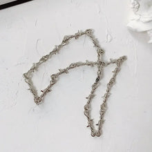 Load image into Gallery viewer, Punky Barbed Wire Chain Necklace
