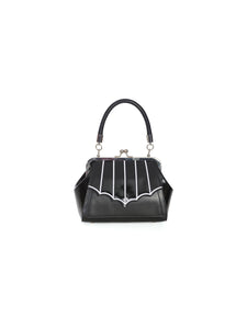 Foxy Spiderweb Kisslock Handbag Purse