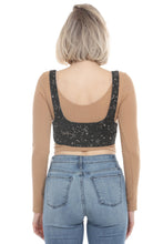 Load image into Gallery viewer, Black Celestial Corset Vest
