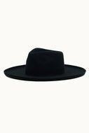 Black Wool Felt Lenny Rancher Hat