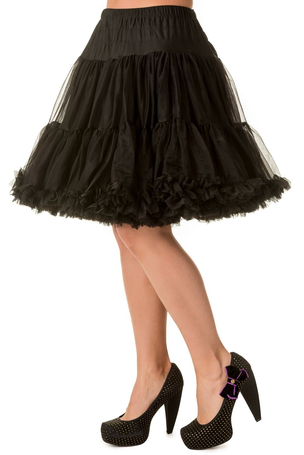 Black Walk Petticoat