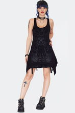Load image into Gallery viewer, Mystic Cat Tie Back Tunic Top
