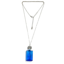 Load image into Gallery viewer, Blue Glass Bottle Necklace
