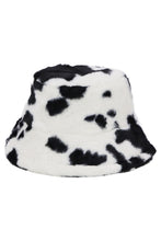 Load image into Gallery viewer, Cow Fluff Bucket Hat- More colors Available!

