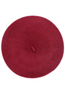 Burgundy Vintage Style Beret