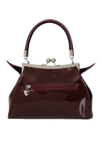 Load image into Gallery viewer, Burgundy Elvira Shimmer Purse
