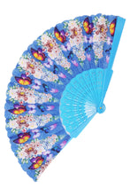 Load image into Gallery viewer, Butterfly Frenzy Hand Fan- More Colors Available!
