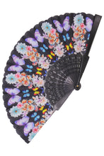 Load image into Gallery viewer, Butterfly Frenzy Hand Fan- More Colors Available!
