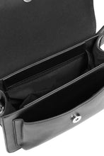 Load image into Gallery viewer, Black handbag with on a white background
