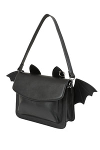 Black Catacomb Bat Purse