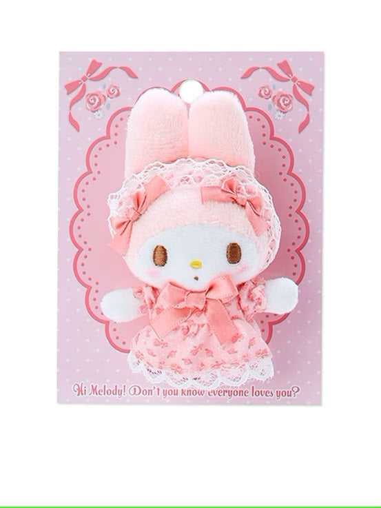 My Melody Plush Mascot Brooch