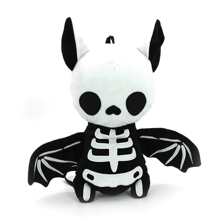 Skeleton Bat Plush Mini Backpack