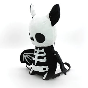 Skeleton Bat Plush Mini Backpack