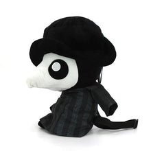Load image into Gallery viewer, Plague Doctor Stuffed Mini Backpack- RESTOCKED!
