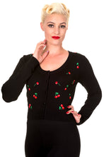 Load image into Gallery viewer, Drive Me Crazy Cherry Cardigan
