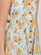 Spring Citrus Cami Maxi Dress