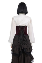 Load image into Gallery viewer, Red Velvet Corset
