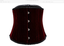 Load image into Gallery viewer, Red Velvet Corset
