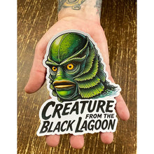 Load image into Gallery viewer, Creature From The Black Lagoon Poster Pose Sticker
