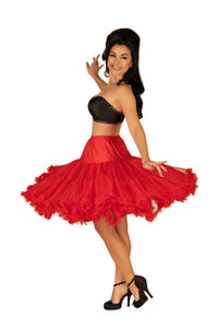 Red Crinoline Petticoat