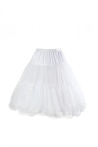 White Crinoline Petticoat