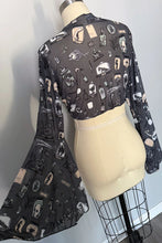 Load image into Gallery viewer, Rare Specimens Crop Mesh Top
