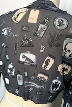 Load image into Gallery viewer, Rare Specimens Crop Mesh Top
