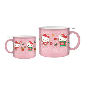 Hello Kitty Holiday Sweaters Ceramic Camper Mug