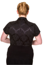 Load image into Gallery viewer, Black Off the Night Cardigan
