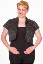 Load image into Gallery viewer, Black Off the Night Cardigan
