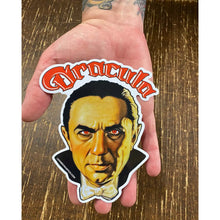 Load image into Gallery viewer, Dracula Poster Pose Sticker
