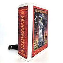 Load image into Gallery viewer, Frankenstein and his Bride Book Backpack
