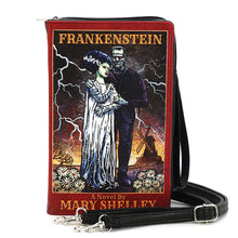 Load image into Gallery viewer, Frankenstein and his Bride Book Purse
