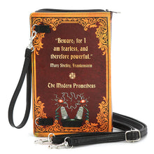 Load image into Gallery viewer, Frankenstein and his Bride Book Purse
