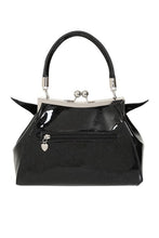 Load image into Gallery viewer, Black Elvira Shimmer Purse

