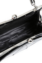 Load image into Gallery viewer, Black Elvira Shimmer Purse
