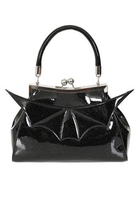 Black Elvira Shimmer Purse