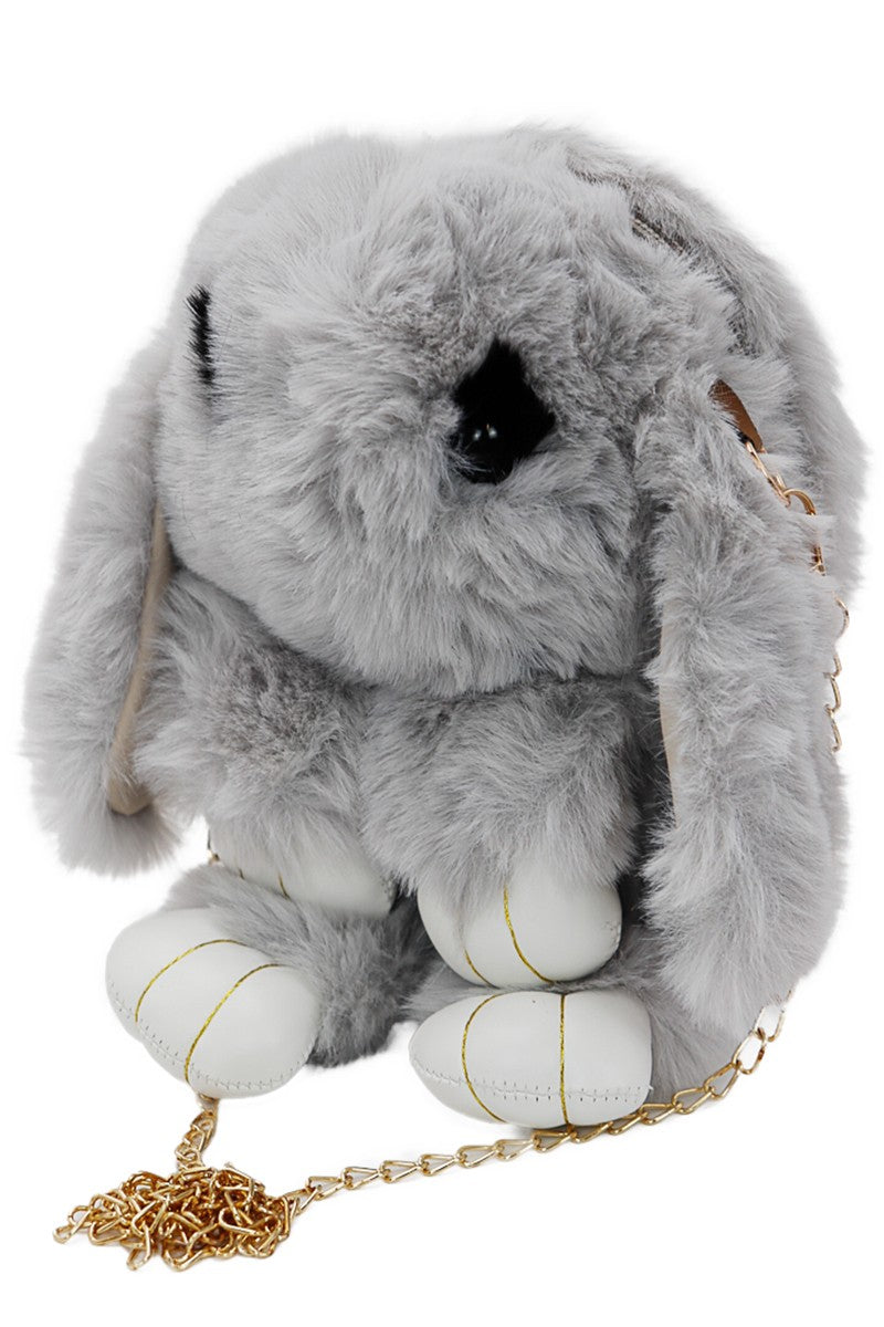 Fluffy Bunny Crossbody Purse- More Styles Available!