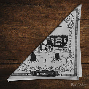 Funeral Carriage Last Ride Bandana