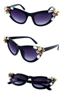 Pearl Corner Cateye Sunglasses